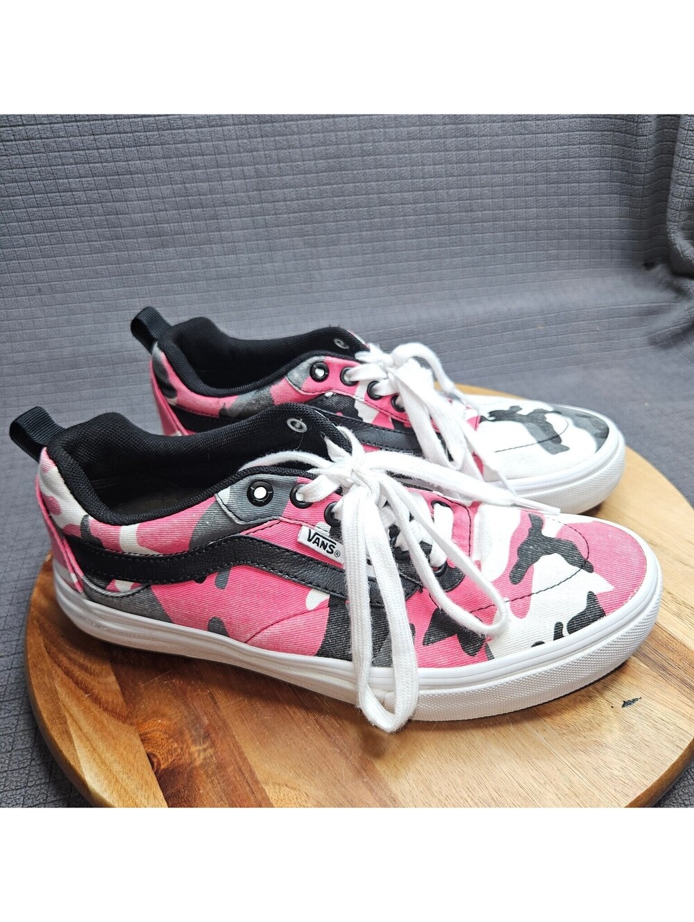 VANS Kyle Walker Pro Men's 6.5 Pink Camo Skateboard Ultracush Shoes